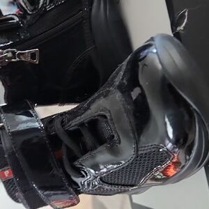 Kids Prada world cup Hightower shoes